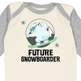 thumbnail image 4 of Inktastic Snowboarding Future Snowboarder Childs Boys or Girls Long Sleeve Baby Bodysuit, 4 of 5