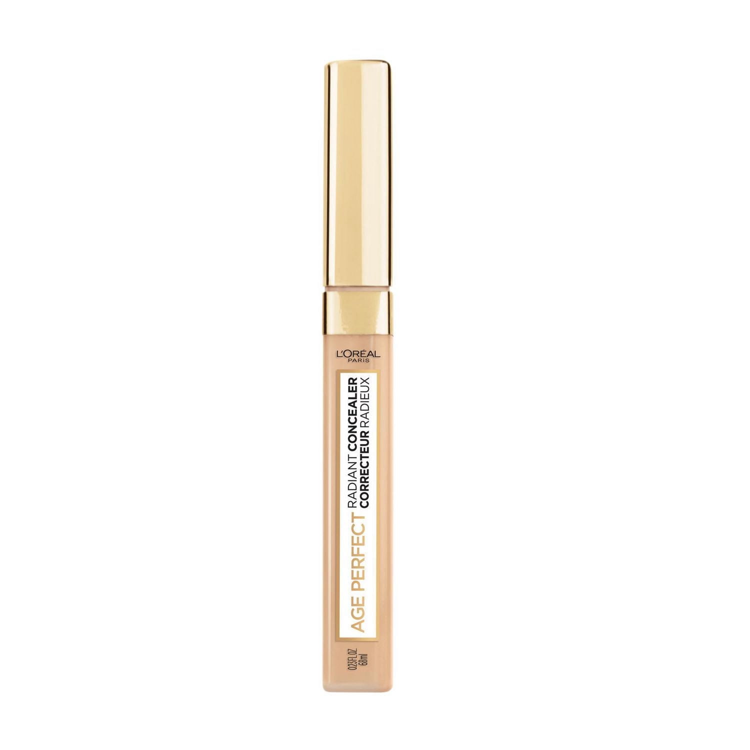 L'Oréal Paris Age Perfect Radiant Concealer, Blurs Without Settling,  Ivory Beige, 6.8  ML