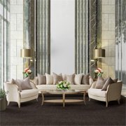 Malibu Crest 100W Sofa - Cloud White/Chardonnay
