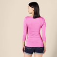 thumbnail image 3 of walmart Essentiels T-Shirt à Manches 3/4 Col Bateau pour Femmes, 3 of 8