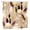 Color 1, variant on Joocen Polyester Shower Curtain Colorful Floral Pattern Golden Background For Home Bathroom Bath Tub Decoration 72x72 inch
