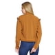 thumbnail image 3 of Chamarra Para Mujer Camel Con Olanes Estilo Casual Semi Formal 330731 cafe EG INCÃGNITA 330731, 3 of 5