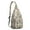 Grey-1, variant on Rustic Chicken Print Sling Backpack – Lightweight Farmhouse Crossbody Bag for Hiking, Travel & Daily Use