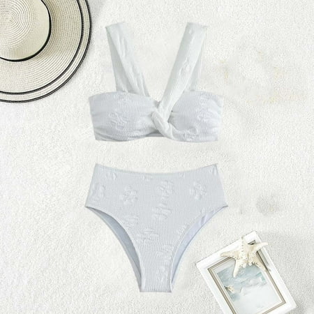 Summer Savings  Comfortable Solid Color Bikini  Women s Swimsuit Sets  Plain Color Bikinis  Fashion Swimwear  Beach Pool  Stylish Fit  Seamless Comfort  Durable Material  Bathing Suit for Women