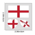 thumbnail image 3 of Tatuajes temporales de fútbol americano pack de 10 con diseños de banderas para aficionados – pegatinas para el día del partido para ver partidos, fiestas deportivas, decoraciones de bar, 3 of 6