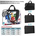 thumbnail image 2 of Zufioo inside out 2 for Laptop Bag, Zippered Computer Shoulder Bag Messenger Bag Briefcase, Suitable for School, Work, Travel, 2 of 9