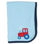 Child Of Mine Fleece Receiving Blanket, Blue Print