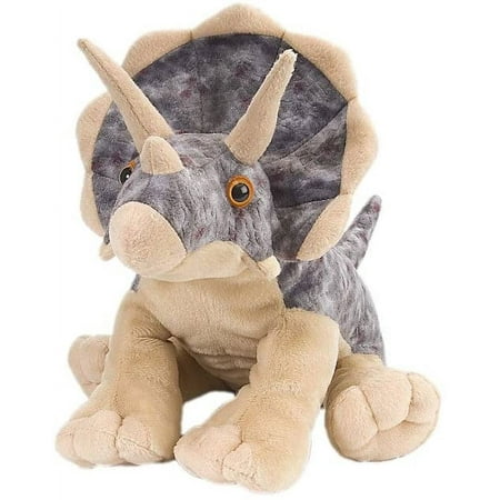 Triceratops Plush, Dinosaur Stuffed Animal, Plush Toy, Gifts for Kids, Cuddlekins 12", Multicolor, Model:10960