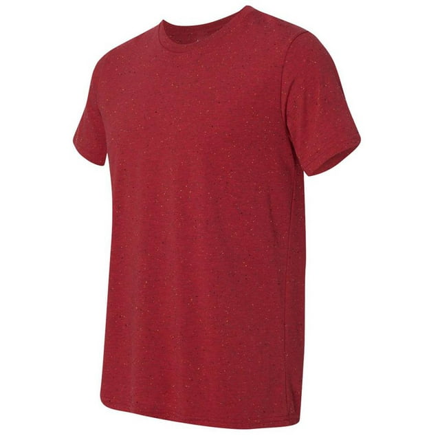 Gravity Threads Chemise Uni Design Moucheté en Polycoton, Rouge G