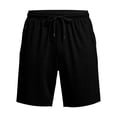 thumbnail image 5 of ZOYOEN Mens Mesh Athletic Shorts with Pockets- Drawstring Relaxed Fit Elastic Waist Quick Dry Workout Running Shorts Black Size 2XL, 5 of 7