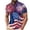 L-Multicolor, variant on American Flag Shirt Men Independence Day Shirt Men Men Patriotic Shirts 4th of July Shirts Men Memorial Day Shirt Mens Summer Button Printed Short Sleeved Lapel Top