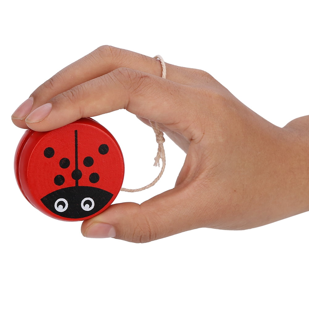 Yo-yo En Bois éducatif Pour Enfants 3-6 Ans - Modèles Abeille, Grenouille, Princesse | Jouet Pour Développer La Coordination - 7