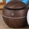 thumbnail image 2 of Wood Grain Humidifier Compact Portable 5V 2W USB Humidifier for Bedrooms Living Rooms Office Car, 2 of 8
