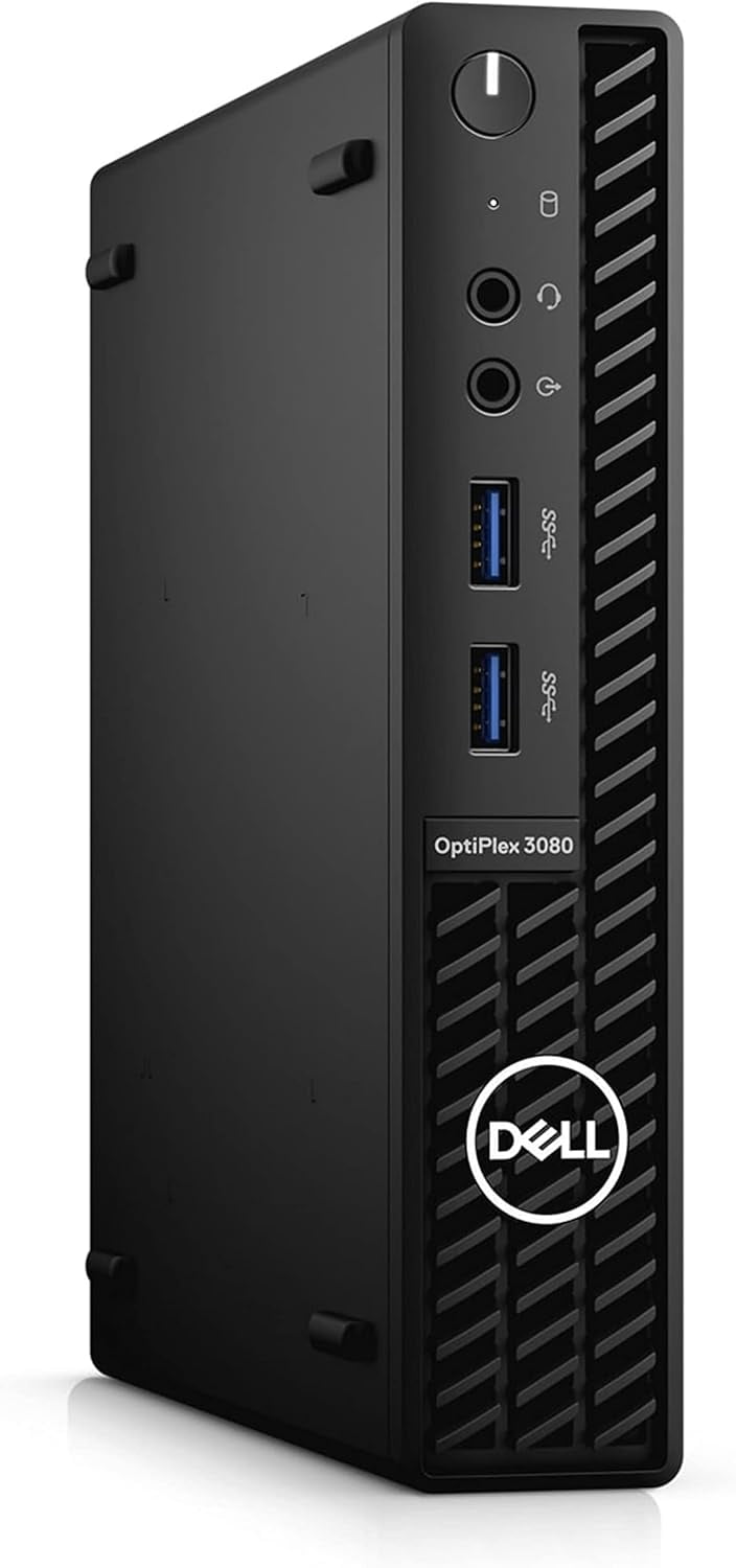 Restored Dell 3080 OptiPlex Mini PC | Intel Core i5-10500T | 16GB RAM | 512GB NVMe | Built in AX210 Wi-Fi BT | Windows 11 Pro | Mini Desktop Computer (Refurbished)