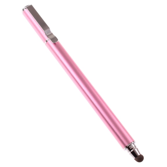 Touch Screen Pen Pink Stylus for iPhone 14/Pro/Max/Plus - Fiber Tip Aluminum Lightweight