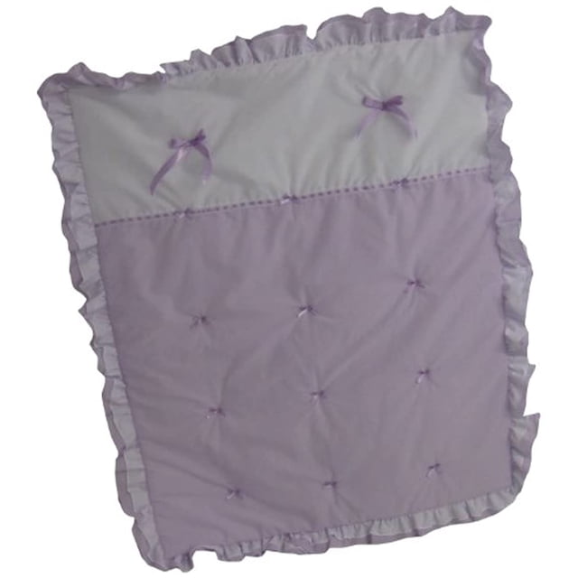 Baby Doll Bedding Regal Crib Comforter, Lavender