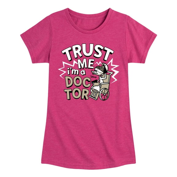 The Nightmare Before Christmas - Trust Me I'm A Doctor - Toddler And Youth Girls Short Sleeve Graphic T-Shirt