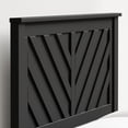 thumbnail image 2 of LaFerme Wood Panel Headboard in Black -  Queen Size, 2 of 6