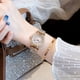 thumbnail image 4 of Reloj de lujo para mujer, resistente al agua, con incrustaciones de diamantes, con movimiento de trémolo y punto rápido, reloj para mujer, 4 of 6