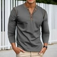 thumbnail image 2 of VJATTWR Men's Thermal Shirt Long Sleeve, Warm Crewneck Undershirt, Cold Weather Base Layer Xxxl, 2 of 7
