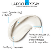 La Roche-Posay Effaclar Shine Control Clay Mask, 3.38 fl oz
