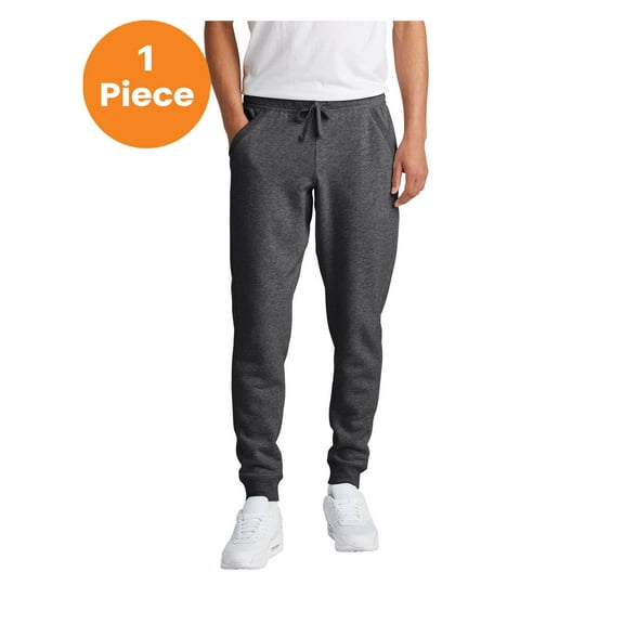 Sport-Tek STF204 Drive Fleece Jogger, Graphite Heather, M, Mens Sweatpants