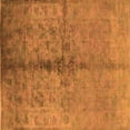 thumbnail image 1 of Ahgly Company Indoor Square Oriental Orange Traditional Area Rugs, 5' Square, 1 of 4
