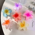 thumbnail image 6 of Yzhappy Flower Hair Claw Clips-6PCS Large Claw Clips for Thick Hair,Strong Hold Nonslip Hair Clips for Women,Hawaiian Flower Claw Clips,Cute Hair Clips,Banana Clip for Thin Hair,Hair Accessories for, 6 of 7