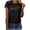 Black, variant on Women's Heart Graphic T Shirt Casual Short Sleeve Crew Neck Loose Fit Tee Summer Fashion Clothing for Women