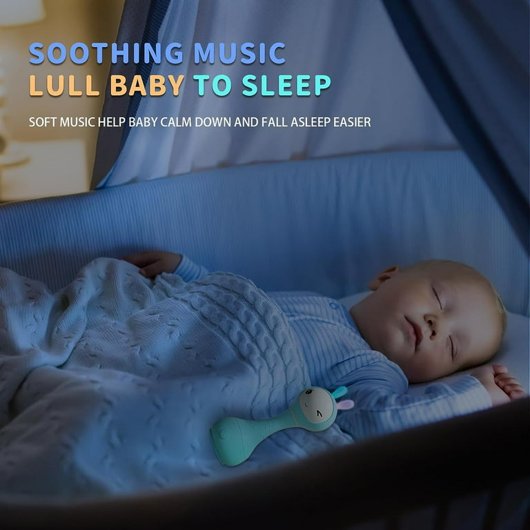 alilo Smarty Shake Bunny Baby Audio Player Toy w Chewable