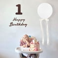 thumbnail image 3 of TAILTOSS 1Set Light Brown Birthday Party Decorations Balloons for Hallway Tree and Table Display, 3 of 8