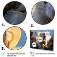 thumbnail image 3 of Designart "Rodent Portrait White Cute wall art I" Animals Floater Framed Wall Art Living Room, 3 of 7