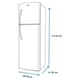 thumbnail image 5 of Refrigerador Mabe Top Mount 11 pies (300 L)-RMA300FXMRM1, 5 of 6