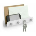 thumbnail image 3 of Clavier, Porte-Clés, Crochet rail, Support Mural, Blanc, 3 of 4