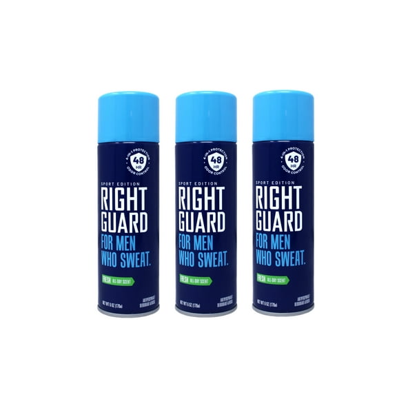 Right Guard Antiperspirant Spray, Sport Fresh 6 oz (Pack of 3)