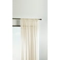 thumbnail image 7 of Martha Stewart Glacier Sheer 2 Pack Curtain Panels, Polyester , Ivory, Pole Top, 50" W x 84" L, Adult, 7 of 7