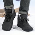 thumbnail image 4 of LASUDRAA Men's Snow Boots Waterproof Warm Fur Lined Winter Hiking Boot Non-Slip Outdoor Ankle-High High-Top Shoes, 4 of 7