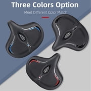 WEST BIKING Thickened High Elasticity Bike Saddle Soft Waterproof PU Pad Road Seats Comfort Breathable AntiSlip Cycling Cushion