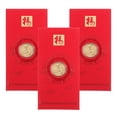 thumbnail image 1 of CIMAXIC Mariage 3 Pcs Enveloppes Rouges Chinoises Cartes d'Argent Chanceuses Année du Serpent Hong Bao Poche à Billets Festival de Printemps pour Anniversaire de Nouvel An 2025, 6.69"X3.35"X0.2 Pouces, 1 of 5