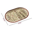 thumbnail image 3 of Diatomite Bath Mat, Super Absorbent Quick Dry Bathroom Rug, Non-Slip Rubber Backing, Washable Floor Mat, Fast Water Absorption, Secure Footing, Easy Clean, 3 of 9