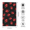 thumbnail image 2 of Fotbe Beautiful Red Ladybug Pattern Premium Towels , (27.5x16in) Lightweight and Highly Absorbent Quick Drying Microfiber Towel, Perfect for Daily Use, 2 of 6