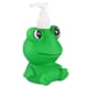 thumbnail image 4 of Dispensador de champú con botella de emulsión vacía para niños, diseño de rana verde, 300 ml. Adorable contenedor multifuncional para líquidos., 4 of 8