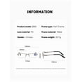 thumbnail image 5 of Newliyin 3pcs Progressive Reading Glasses for Women Men, Lightweight Metal Frame Bifocal Glasses with No-Line Multifocal Lenses, Office Computer Eyewear for Distance Reading & Daily Use, Brown, 1.0 x, 5 of 12