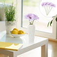 thumbnail image 3 of 4 piezas margaritas artificiales africanas flores artificiales margarita africana seda flores falsas flores artificiales, 3 of 8