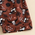 thumbnail image 6 of Toddler Boys Outfits Girls Short Sleeve Cartoon Printed T Shirt Tops Shorts Sets Clothes for Boys Size 9-12 Months, 6 of 8