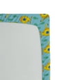 thumbnail image 2 of Ambesonne Yellow Submarine Fitted Sheet, Aqua Art Fish, Full Size, Aqua Yellow, 2 of 2