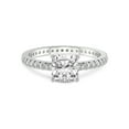 thumbnail image 3 of 2 Carat IGI Certified Cushion Shape Lab Grown Diamond Engagement Ring | 14K White Gold | Claire Full Eternity Lab Diamond Ring | FG-VS1-VS2 Quality Friendly Diamonds, 3 of 5