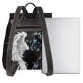 thumbnail image 2 of Hirioo Butterfly Angel Wings Art for Womens Backpack Leather Backpack for Women Travel Fashion Bags,Perfect for Work, School, or Casual Outings, 2 of 4