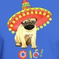 thumbnail image 3 of CafePress - Fiesta Pug Dark T Shirt - Men's Classic Graphic Cotton T-Shirt, 3 of 4
