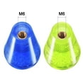 thumbnail image 3 of Unique Bargains Yellow Blue Ellipse Oval Joystick Rocker Ball Top Handle for Arcade Game, 3 of 5